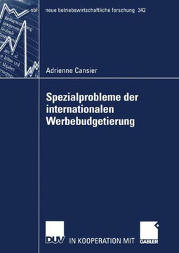 Spezialprobleme Der Internationalen Werbebudgetierung