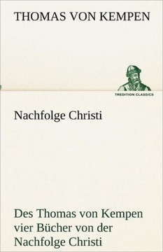 Nachfolge Christi Nachfolge Christi