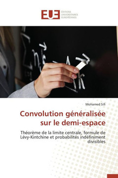 Convolution Généralisée Sur Le Demi-Plan