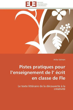 Pistes Pratiques Pour L Enseignement de L ?rit En Classe de Fle Pistes Pratiques Pour L Enseignement de L ?rit En Classe de Fle