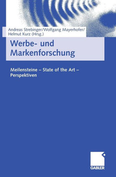 Werbe- Und Markenforschung: Meilensteine - State of the Art - Perspektiven