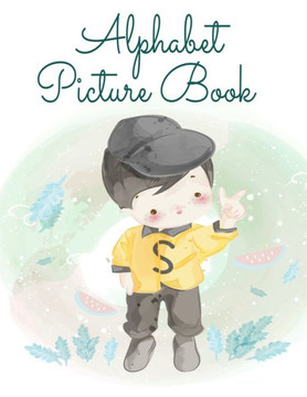 Alphabet Picture Book: A To Z Tracing Letters For Girls