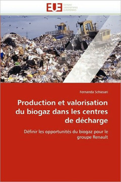 Production Et Valorisation Du Biogaz Dans Les Centres de D?harge