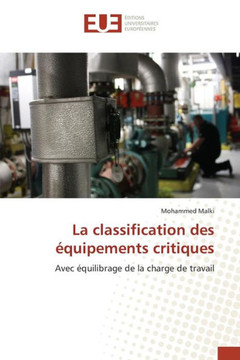 La classification des ?uipements critiques