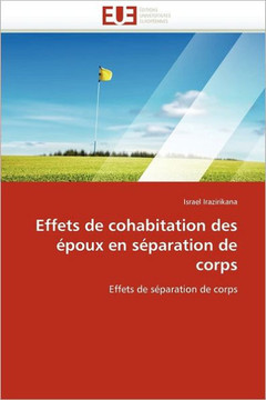 Effets de Cohabitation Des ?oux En S?aration de Corps