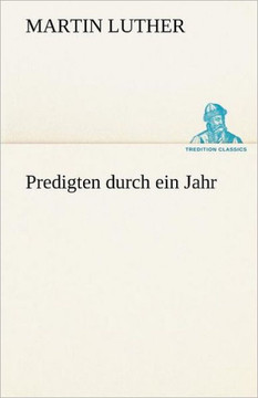 Predigten Durch Ein Jahr