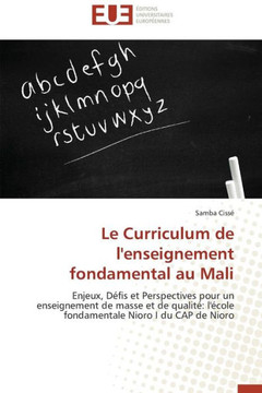 Le Curriculum de l'Enseignement Fondamental Au Mali