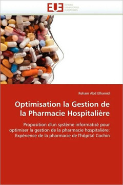 Optimisation La Gestion de la Pharmacie Hospitali?e
