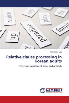 Relative-clause processing in Korean adults