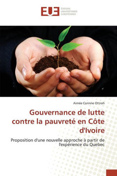 Gouvernance de Lutte Contre La Pauvret?En C?e d'Ivoire