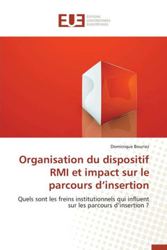 Organisation Du Dispositif RMI Et Impact Sur Le Parcours d'Insertion