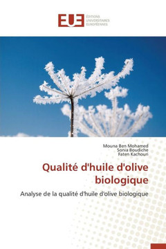 Qualit?d'Huile d'Olive Biologique