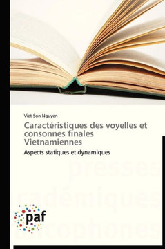 Caract?istiques Des Voyelles Et Consonnes Finales Vietnamiennes
