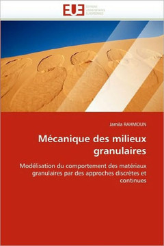 M?anique Des Milieux Granulaires