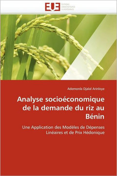 Analyse Socio?onomique de la Demande Du Riz Au B?in