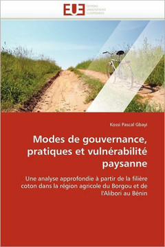 Modes de Gouvernance, Pratiques Et Vuln?abilit?Paysanne Modes de Gouvernance, Pratiques Et Vuln?abilit?Paysanne
