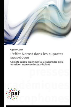 L'Effet Nernst Dans Les Cuprates Sous-Dopes