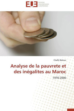 Analyse de la Pauvrete Et Des In?alites Au Maroc