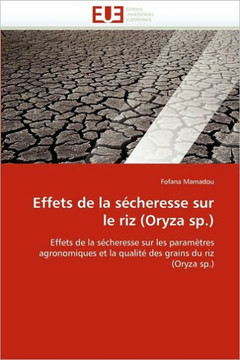 Effets de la S?heresse Sur Le Riz (Oryza Sp.)