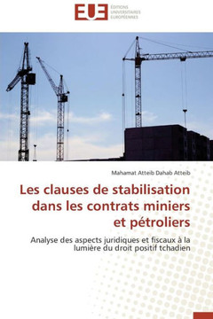 Les Clauses de Stabilisation Dans Les Contrats Miniers Et P?roliers