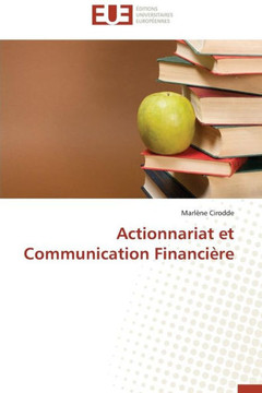 Actionnariat Et Communication Financi?e