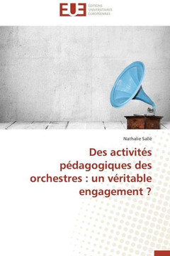 Des Activit? P?agogiques Des Orchestres: Un V?itable Engagement ?
