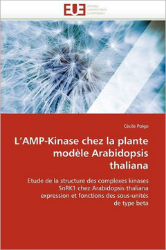 L Amp-Kinase Chez La Plante Mod?e Arabidopsis Thaliana