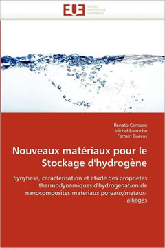 Nouveaux Mat?iaux Pour Le Stockage d''hydrog?e