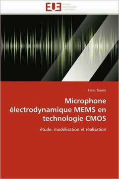Microphone ?ectrodynamique Mems En Technologie CMOS