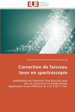 Correction de faisceau laser en spectroscopie