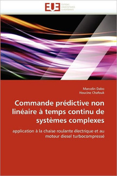 Commande Pr?ictive Non Lin?ire ?Temps Continu de Syst?es Complexes