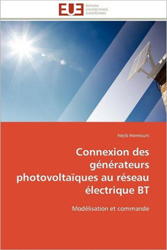 Connexion Des G??ateurs Photovolta?ues Au R?eau ?ectrique BT