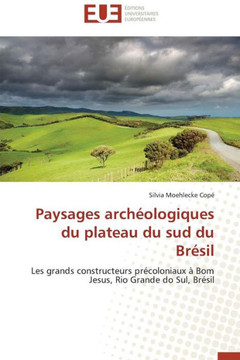 Paysages Arch?logiques Du Plateau Du Sud Du Br?il