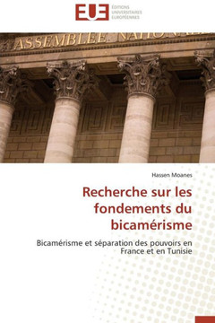 Recherche Sur Les Fondements Du Bicam?isme