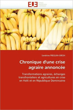 Chronique d''une Crise Agraire Annonc? Chronique d''une Crise Agraire Annonc?