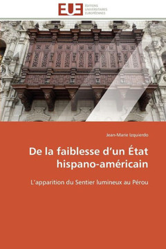 de la Faiblesse D Un ?at Hispano-Am?icain
