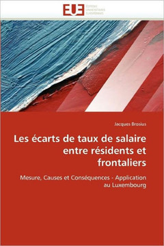 Les ?arts de Taux de Salaire Entre R?idents Et Frontaliers