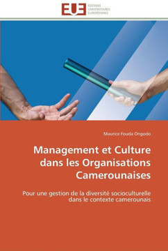 Management et culture dans les organisations camerounaises