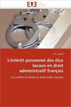 L''int?? Personnel Des ?us Locaux En Droit Administratif Fran?is