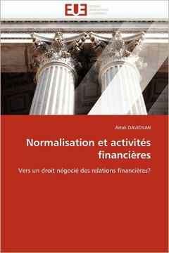 Normalisation Et Activit? Financi?es