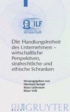Die Handlungsfreiheit des Unternehmers Die Handlungsfreiheit des Unternehmers