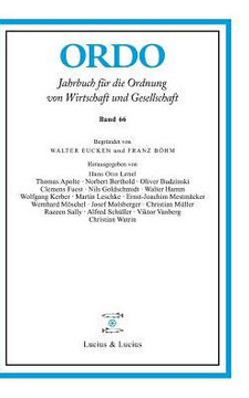 Ordo: Jahrbuch F? Die Ordnung Von Wirtschaft Und Gesellschaft