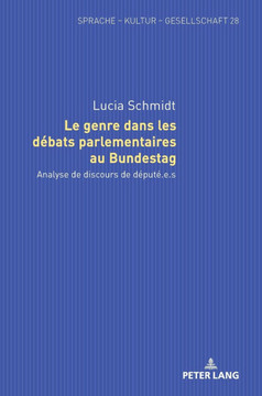 Le genre dans les d?ats parlementaires au Bundestag: Analyse de discours de d?ut?e.s