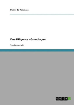 Due Diligence - Grundlagen