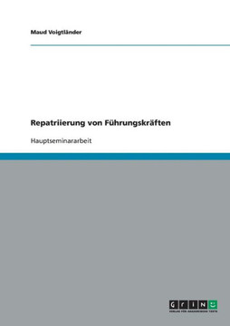 Repatriierung von F?rungskr?ten Repatriierung von F?rungskr?ten