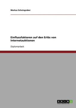 Einflussfaktoren auf den Erl? von Internetauktionen Einflussfaktoren auf den Erl? von Internetauktionen