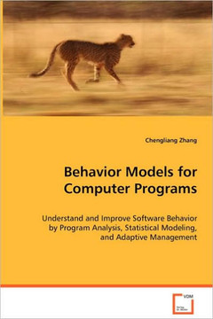 Behavior Models for Computer Programs