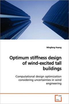 Optimum stiffness design of wind-excited tall buildings