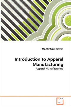 Introduction to Apparel Manufacturing