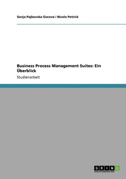 Business Process Management Suites: Ein ?erblick